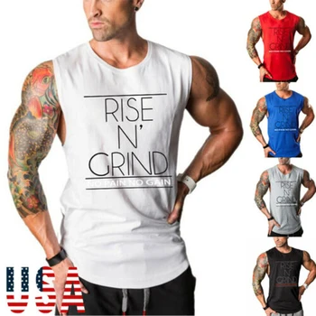 

Tank Top Men Sleeveless Men Top Sport Vest Tee Shirt Homme Dragon Ball Gym Tank Bodybuilding Gym Muscle Fitness Tank Top