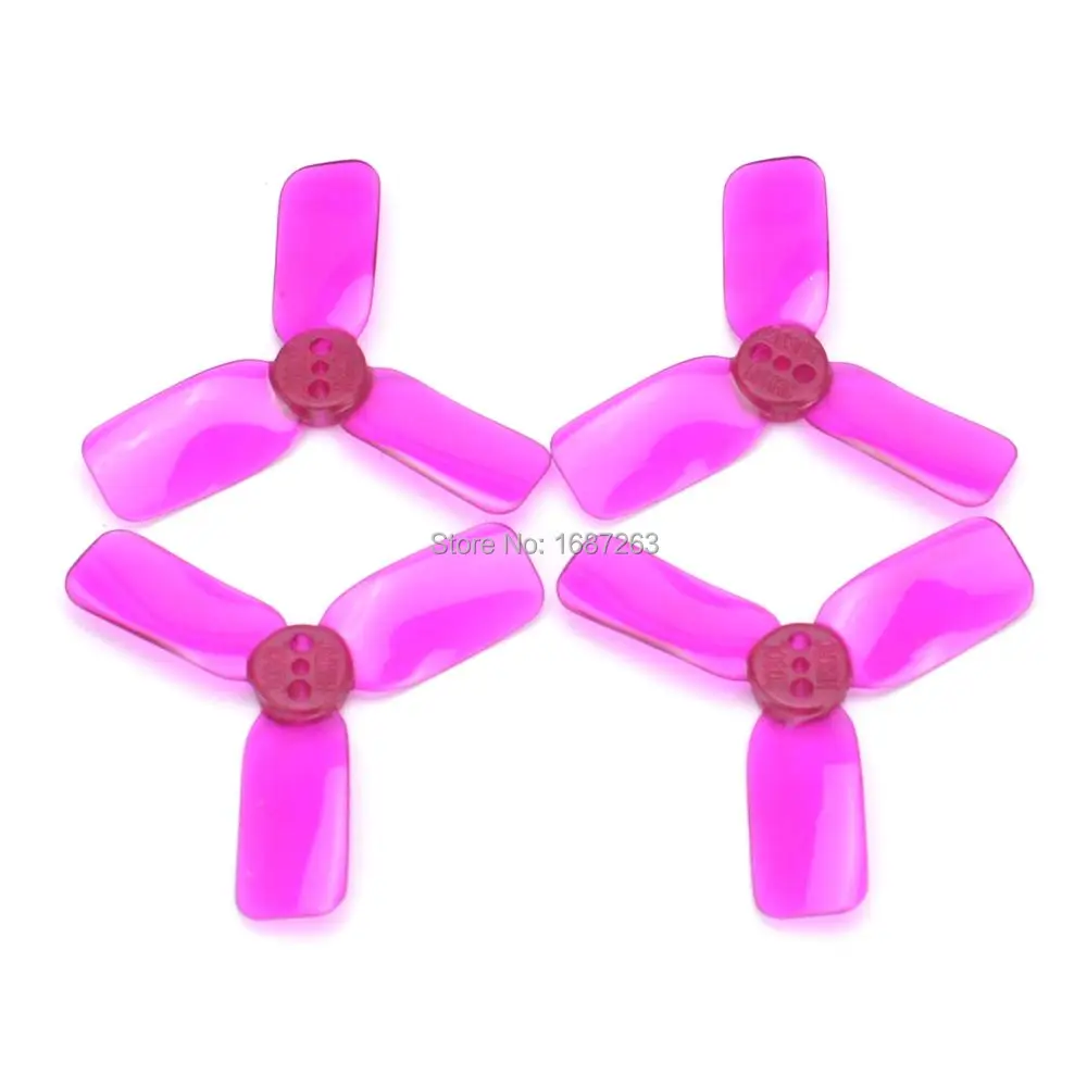2030 3 blades 2inch Clear Propeller CW  CCW support 1104 motor for 80mm 90mm Q90 mini FPV Racing Quadcopter (6)