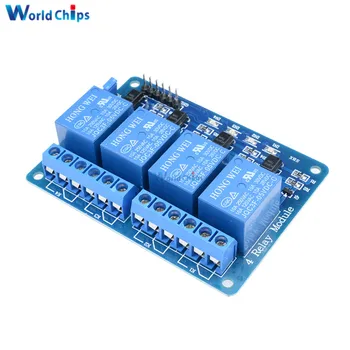 

5V 4 Channel Relay Module 4-channel Relay Control Board For Arduino With Optocoupler Relay Output 4 Way Relay With LED Indicator