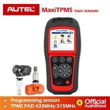 AUTEL TS601 TPMS Diagnostic Tool Activate MX sensors 433 MHz 315 MHz ECU Reprogram OBD OBD2 Scanner