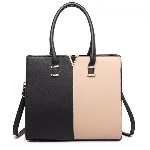Nwe Fashion Women Pu Leather Casual Tote Handbags Split Front Design Nwe Fashion Women Pu Leather Casual Tote Handbags Split Front Design Medium Bags Crossbody