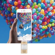 Для iPhone 6 6s плюс 5 5S ipad ручка привода HD memory stick двойного назначения мобильный OTG Micro USB флэш-накопитель 16 г 32 г аксессуар Связки