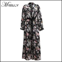 MISSJOY-Saudi-muslim-dress-Casual-kimono-Abaya-2018-dubai-prayer-open-front-Flower-Printed-Chiffon-Long