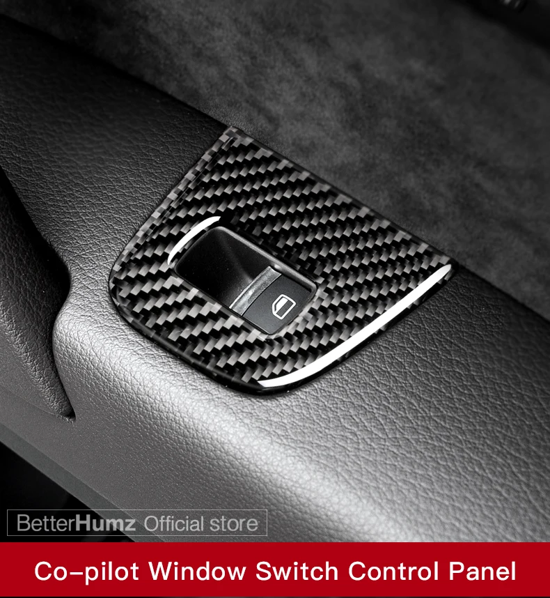 Углеродное волокно, защита для автомобиля, переключатель окна, панель управления, авто наклейки для Audi Q7 2008-, аксессуары для интерьера