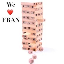 Wooden Tower Toy 5pcs Stacker Extract Building Educational when you order, please let me know the color