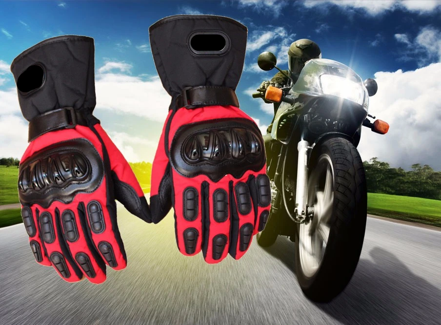 Motorcycle Gloves Winter Warm Waterproof Windproof Protective Gloves