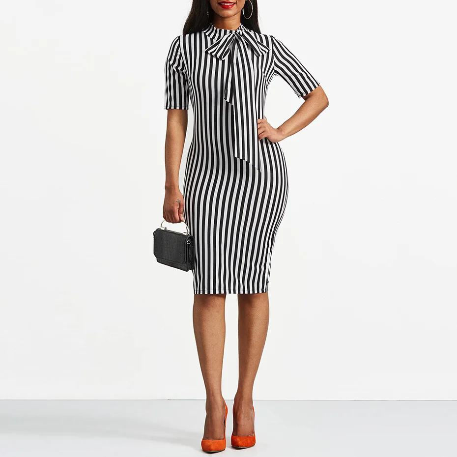 Clocolor винтажное платье весна осень ретро Pin Up Bodycon Офисная Женская одежда рабочая