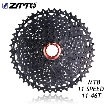 

ZTTO 11-46T 11 Speed MTB Mountain Bike Bicycle Parts Freewheel Cassette For K7/Parts XT SLX M7000 M8000 M9000