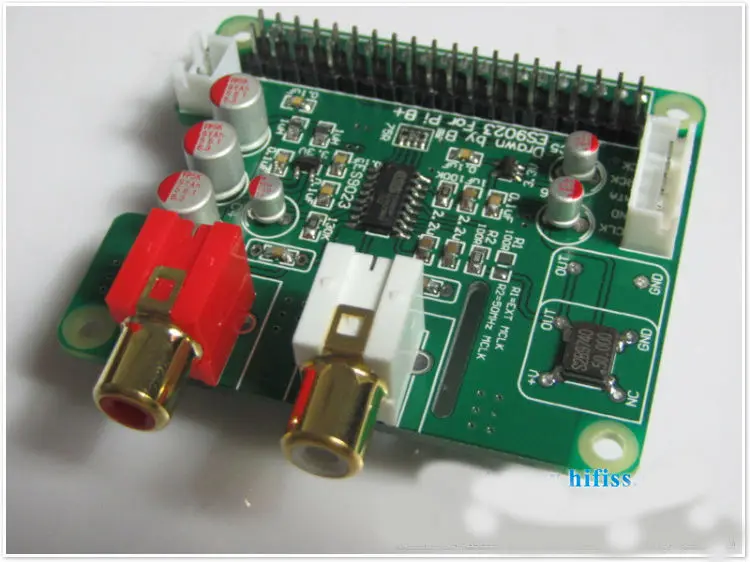 Плата расширения Raspberry PI B + pie версия I2S HiFi DAC ES9023 | Электроника