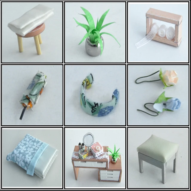DIY Wooden House Miniaturas with Furniture DIY Miniature House Dollhouse Toys for Children Christmas and Birthday Gift TD16 4