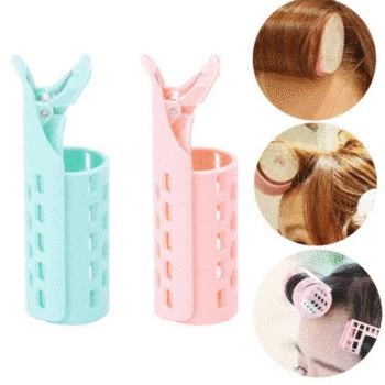 

1PC New Fashion Korean Style Lady Girl DIY Styling Fringe Bangs Front Curler Roller Holder Hair Pin Clip Tool Women Hair Rollers