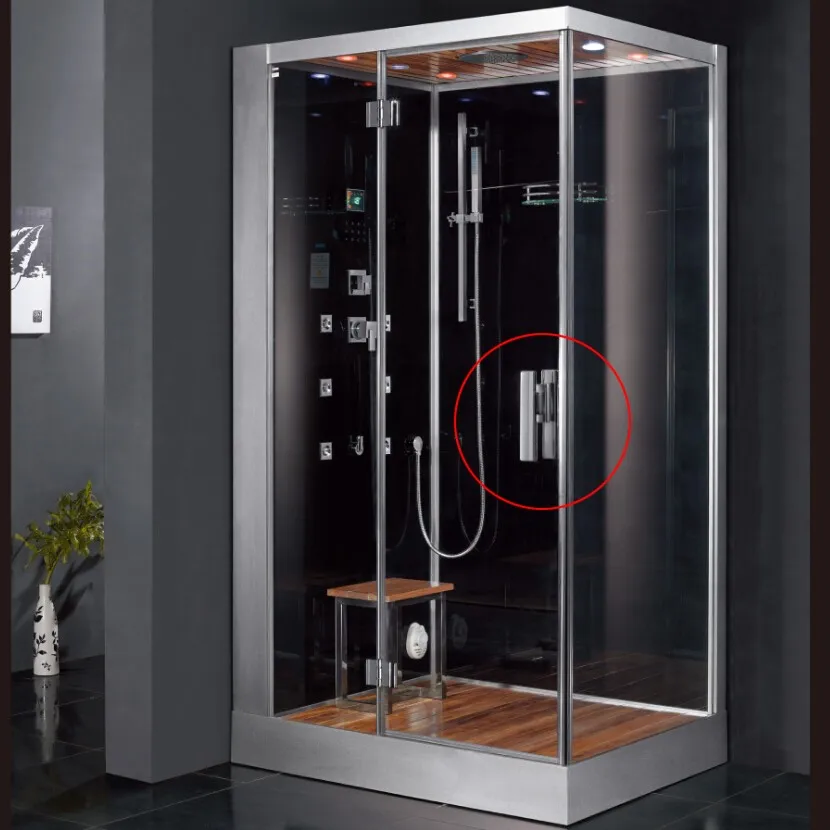 steam shower enclose handle