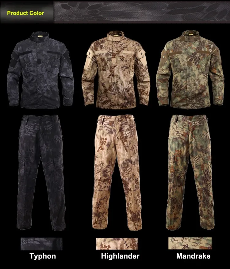 NEW MCBK Military BDU uniforms/ Multical Black tactical BDU uniforms(jacket& pants) tactical cargo pants uniform