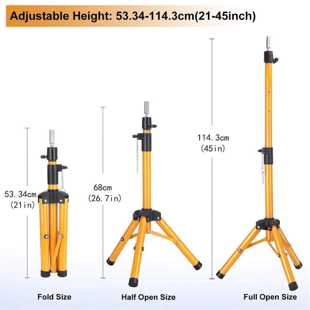 Регулируемый держатель для стойки для парикмахерского обучения голова манекена для косметологии учебная кукла Штатив для парика стенд