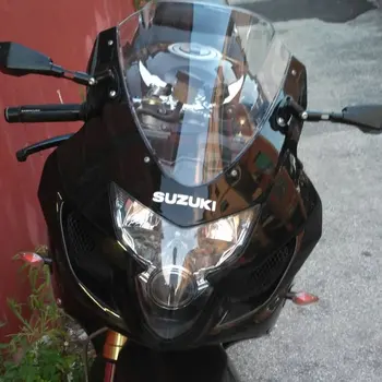 

Motorcycle Wind Deflectors Windshield Windscreen For 2004 2005 04 05 Suzuki GSXR600 GSXR750 GSXR 600 750 K4 Blue Transparent