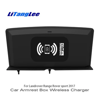 

Car QI Wireless Onboard Charging Pad For Land Rover Range Rover sport 2017 Fast Charger Plate For iPhone Android Phone Charger