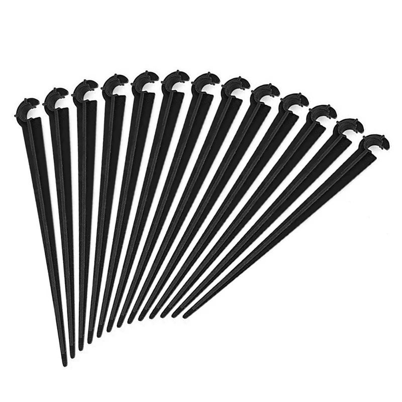

100Pcs 4mm/7mm Micro Hose Fixed C-Type Holders Drip Irrigation Accessories New