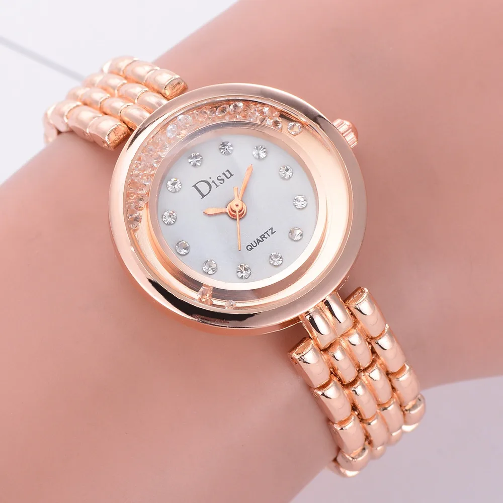 

New Lvpai Fashion 2018 Luxury Rhinestone Watches Women Stainless Steel Quartz Watch For Ladies Dress Watch Gold Bracelet Clock