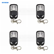 DIYSECUR 4pcs Wireless 433Mhz Keyfobs Remote Control for Our Related Home Alarm Home Security System