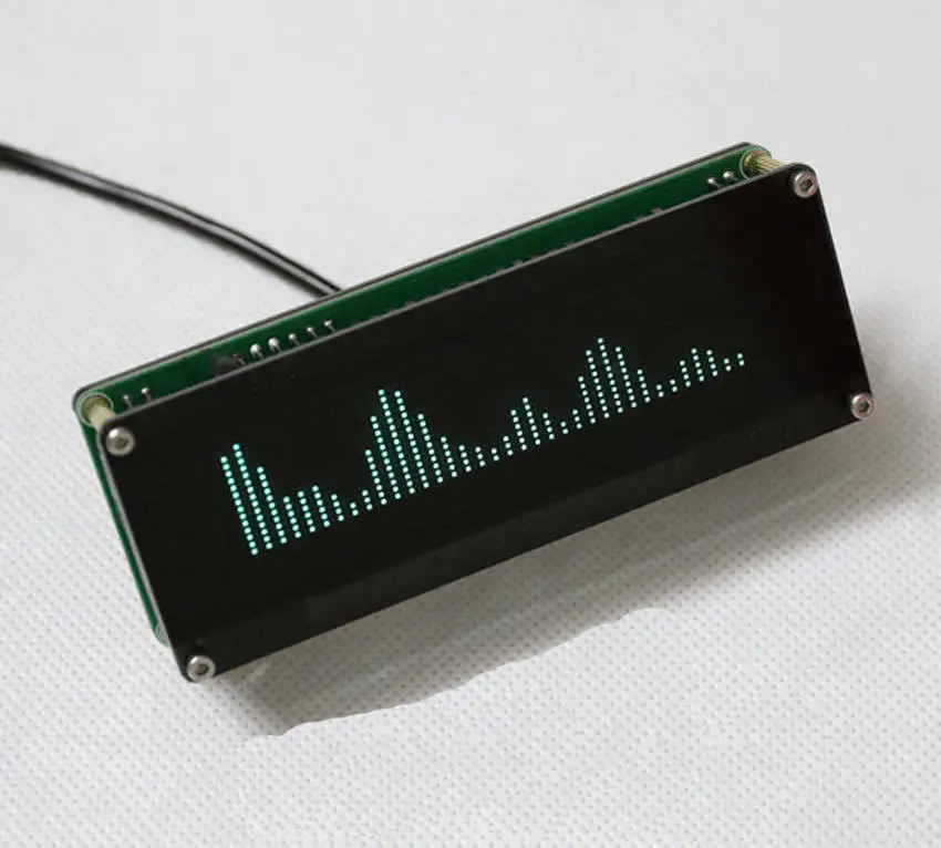 AK7115 VFD анализатор музыкального спектра аудио стерео индикатор уровня ритм VU метр
