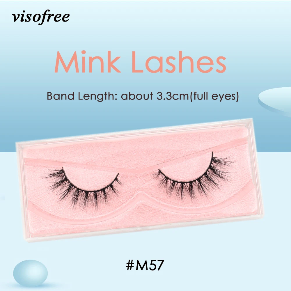 Visofree Mink Lashes 3D Mink Eyelashes Ultra Fluffy Collection Medium Volume Mink False Eyelashes Cruelty free Lashes Makeup M57 Visofree Mink Lashes 3D Mink Eyelashes Ultra Fluffy Collection Medium Volume Mink False Eyelashes Cruelty free Lashes Makeup M57