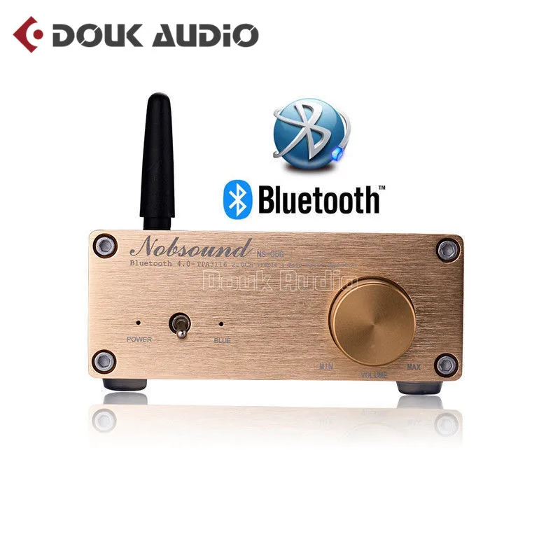 

2018 New Nobsound 100 Watts Bluetooth 4.0 Mini HiFi TPA3116 Power Amplifier Digital Audio Stereo Amp