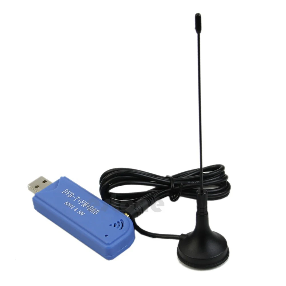 Качество USB 2,0 цифровой DVB-T SDR+ DAB+ FM тюнер HDTV ресивер RTL2832U+ R820T2 SCA