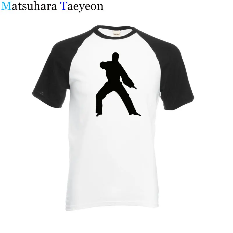 

Men Tee Shirt 100% Cotton High Quality Neck T-Shirt Leisure fashion Taijiquan printing theme of
