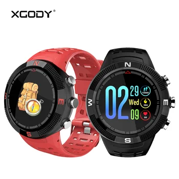 

Original XGODY F18 Smart Watch Fitness Tracker Heart Rate Monitor Pedometer Smartwatch for Outdoor Sport IP68 Waterproof Rloj