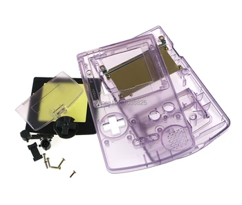 

5sets/lot High quality full set Housing Shell for Nintendo For GameBoy Color For GBC game console Housing Case Pack
