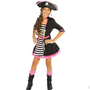 

halloween pirate costumes for girls halloween costumes Caribbean pirate dress for children performance costumes cosplay