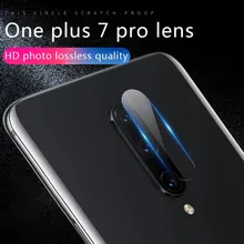 NEW For one plus 6T/7 Pro Camera Lens Protector Tempered Glass Camera Lens Film Camera Lens Metal Ring Case Cover Bumper