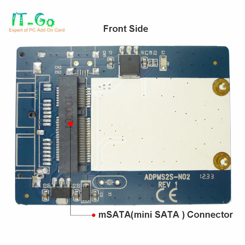 Aliexpress.com : Buy mSATA To SATA Adapter Card Mini SATA To 22Pin SATA ...