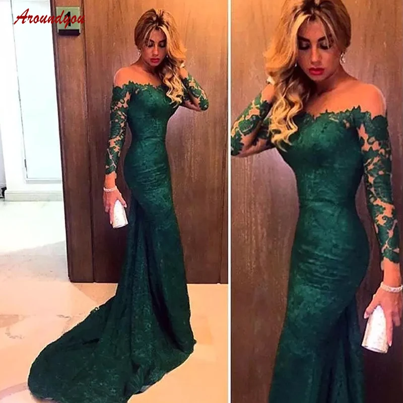 Lange Mouwen Lace Moeder van de Bruid Jurken voor Wedding Party Plus Size Avondjurken Bruidegom Godmother Diner Jurken 2018 Lange Mouwen Lace Moeder van de Bruid Jurken voor Wedding Party Plus Size Avondjurken Bruidegom Godmother Diner Jurken 2018