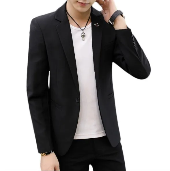 black casual blazer mens