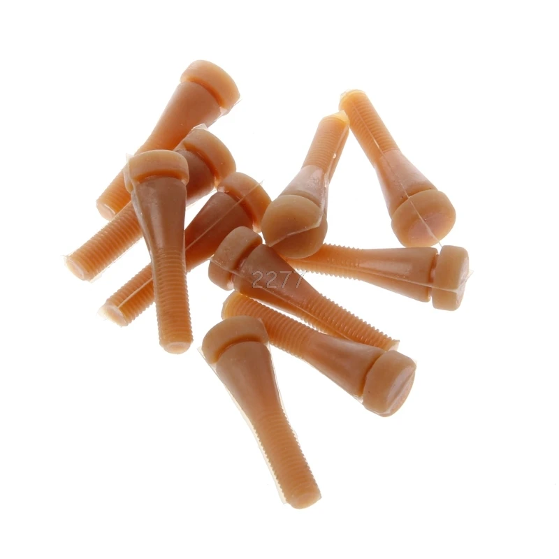 10PCS Poultry Plucking Fingers Hair Removal Machine Glue Stick Chicken Pluckers MAY18 dropshipping