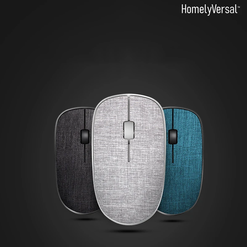 

Linen Art Wireless Optical Touch Magic Mouse Slim Silent Click Mice Office Mouse Fashion Notebook Computer Mouse