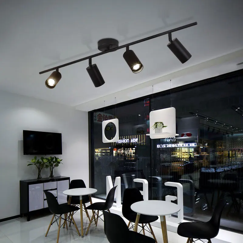 Loja de Roupas Nordic Criativo Mini Iluminação Criativa Comercial Industrial Bar Loja Cofee Vento Corredor Backwall Luz Gu10 Led 9 cofee vento corredor backwall luz