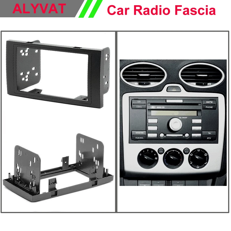 

Top Quality Auto Radio Fascia for FORD Focus II, C-Max; S-Max,Fiesta, Galaxy Stereo Fascia Dash CD Trim Installation Kit