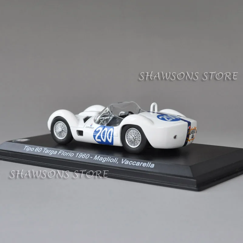 LEO Models Toys 1:43 винтажный гоночный автомобиль Maserati Tipo 60 Тарга Флорио 1960 Реплика| |