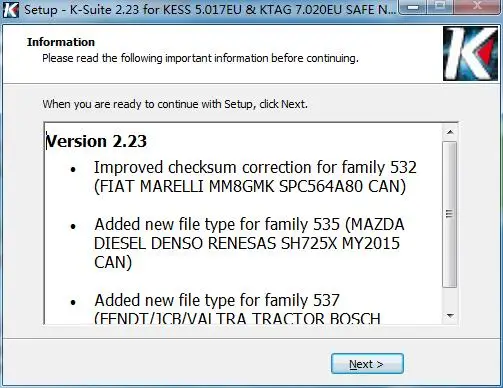 software 2.23