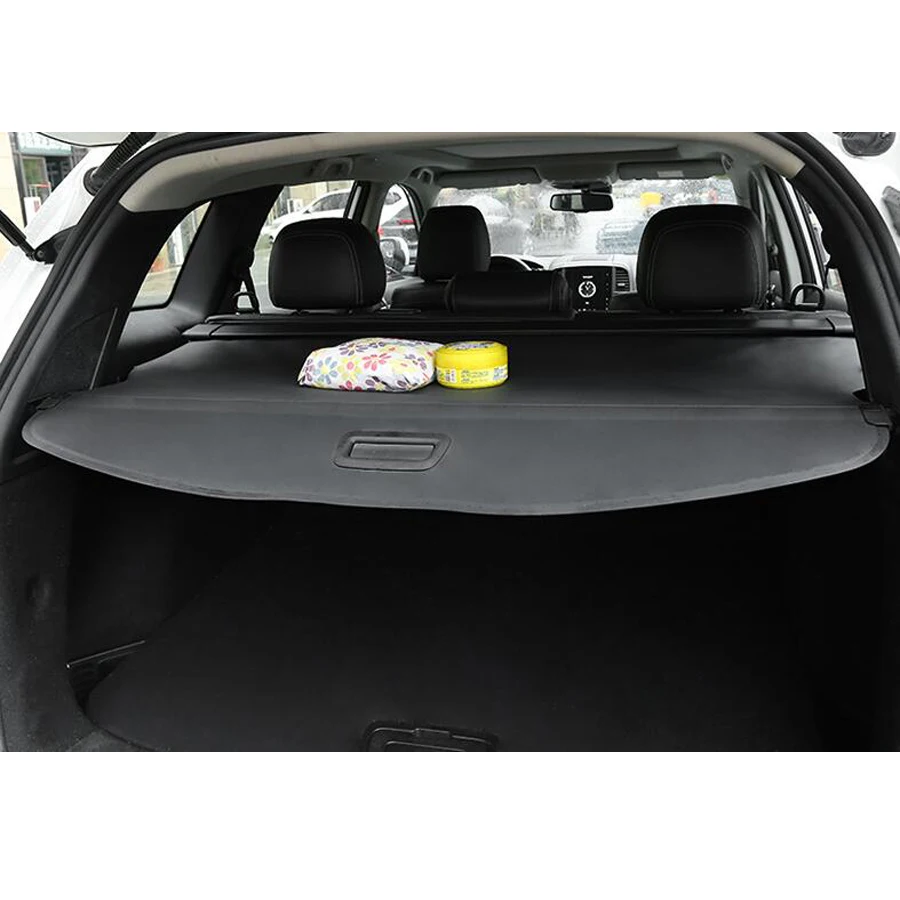 

Black Car Rear Trunk Cargo Layer Cover Fit For Renault Koleos 2016 2017