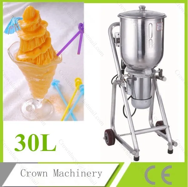 

30L Big Electric Ice Blender/Cutter with cart
