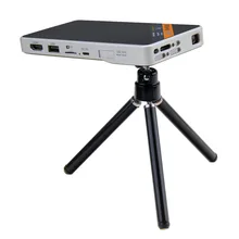 Pocket Projector Ultra-Thin 1080P HD Home Theater Mini Portable Wifi Smart DLP Projector with Tripod