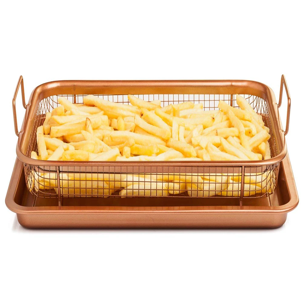 Поднос для закусок антипригарное печенье лист картофель фри чипсы жареная