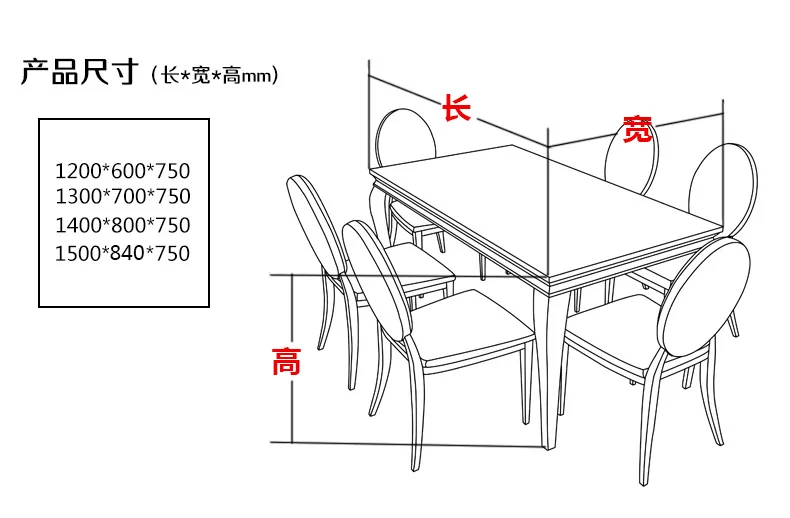 Stainless steel Dining Room Set Home Furniture minimalist modern marble dining table and 6 chairs mesa de jantar muebles comedor