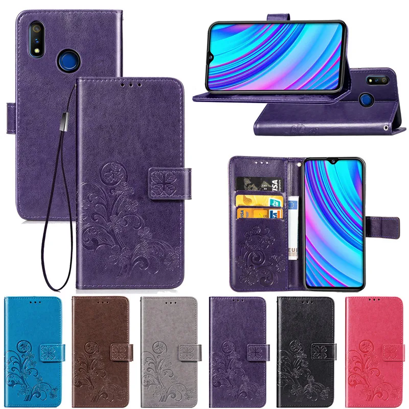 

Flip PU Leather Case For OPPO Realme 3 Pro Case Book Wallet Stand Card Slot Phone Case for OPPO Realme 3 3Pro Cover