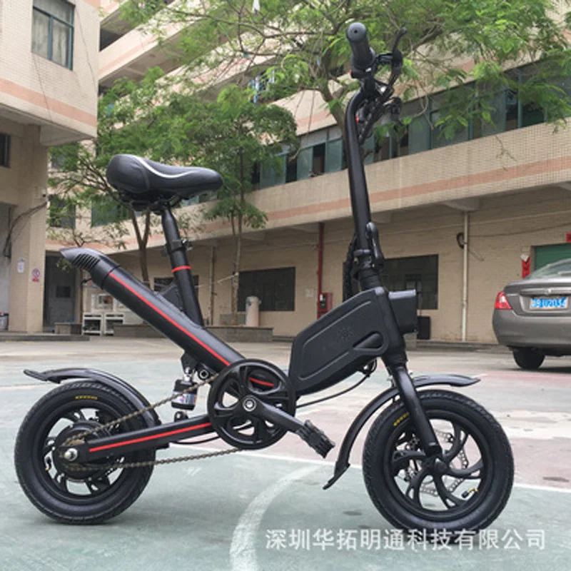 Cheap Electric Bike 36V 6.6Ah 7.8Ah Lithium Battery 350W Adult Electric Scooter Folding e bike free shipping 0