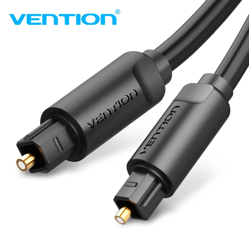Vention Toslink Digital Cable Optical Fiber Audio Cable Adapter 1m 2m