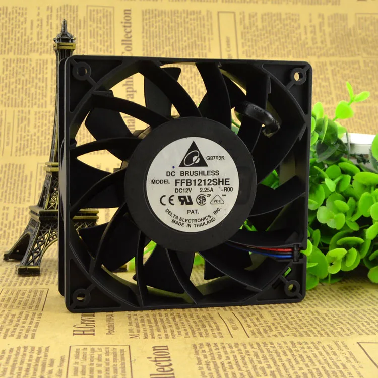 Free shipping 12038 12V 2.25A FFB1212SHE Violent Chassis Cooling Fan 12CM | Компьютеры и офис